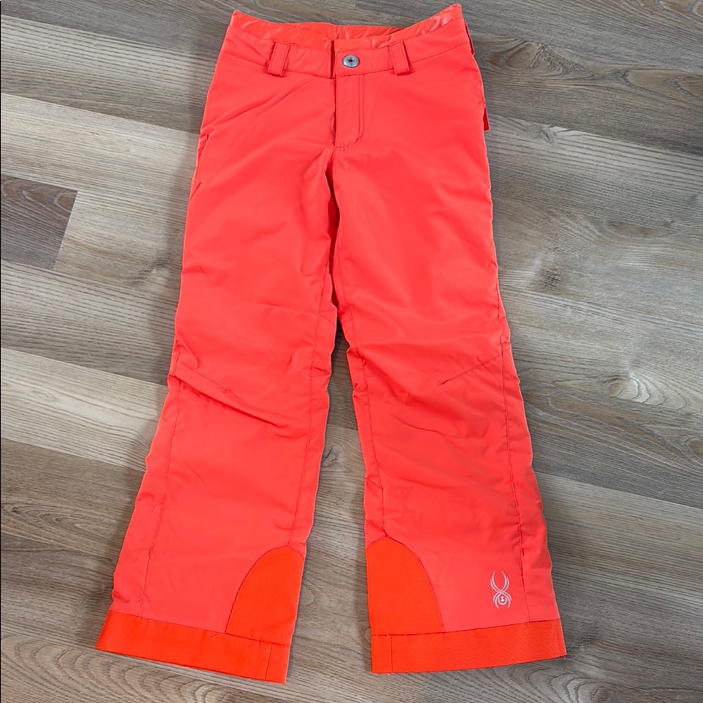 Spyder Kids' Orange Snow Pants